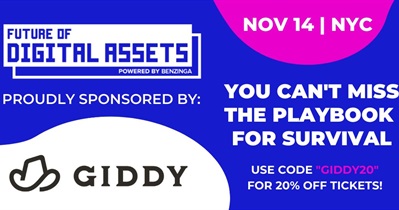 Giddy примет участие в «Future of Digital Assets Summit» в Нью-Йорке 14 ноября