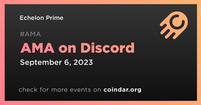 Echelon Prime to Hold AMA on Discord on September 6th