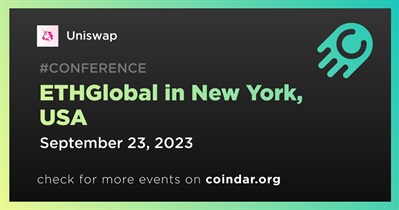 Uniswap to Participate in ETHGlobal in New York on September 23rd