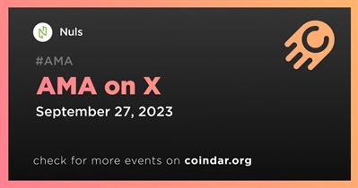 Nuls to Hold AMA on X on September 27th