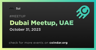 Sui to Host Meetup in Dubai on October 31st