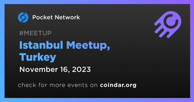 Pocket Network to Host Meetup in Istanbul on November 16th