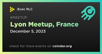 iExec RLC to Host Meetup in Lyon on December 5th