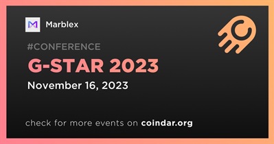 Marblex to Participate in G-STAR 2023 on November 16th