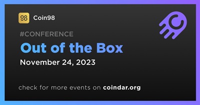 Coin98 to Participate in Out of the Box on November 24th