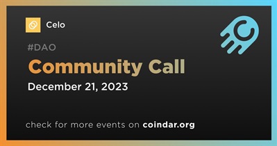 Celo to Host Community Call on December 21st