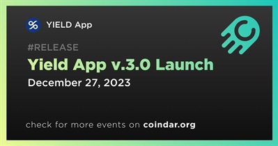 YIELD App to Release Yield App v.3.0 on December 27th
