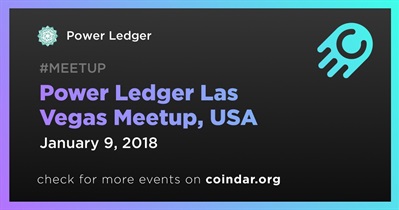 Power Ledger Las Vegas Meetup, USA