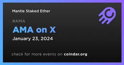 Mantle Staked Ether to Hold AMA on X on January 23rd