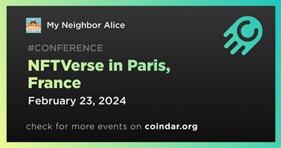 My Neighbor Alice to Participate in NFTVerse in Paris on February 23rd