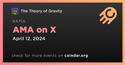 The Theory of Gravity to Hold AMA on X on April 12th