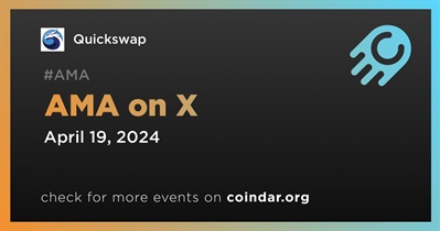 Quickswap to Hold AMA on X on April 19th