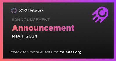 XYO Network to Make Announcement on May 1st