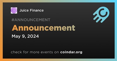 Juice Finance to Make Announcement on May 9th