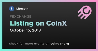 Listing on CoinX