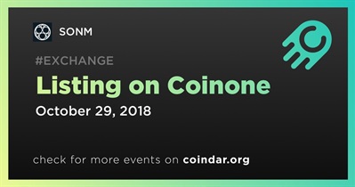 Listing on Coinone