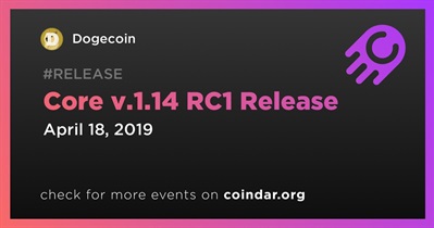 Core v.1.14 RC1 Release
