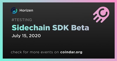 Sidechain SDK Beta