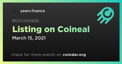 Listing on Coineal
