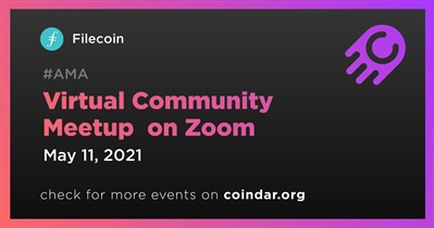 Virtual Community Meetup  on Zoom