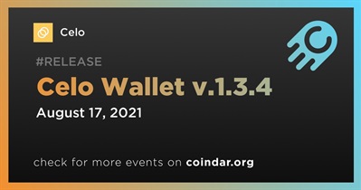 Celo Wallet v.1.3.4