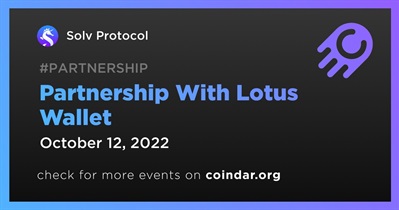 Partnership With Lotus Wallet