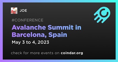 Avalanche Summit in Barcelona, Spain