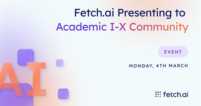 Fetch.ai to Hold Presentation for Academic I-X Community on March 4th