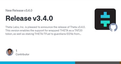 Theta v.3.4.0 Upgrade