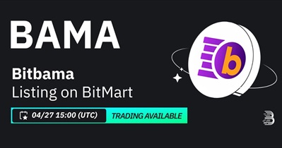 Bitbama to Be Listed on BitMart on April 27th