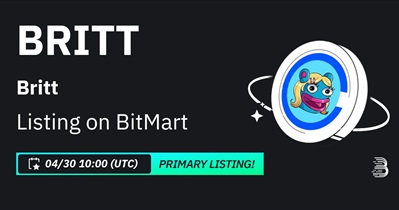 Britt to Be Listed on BitMart