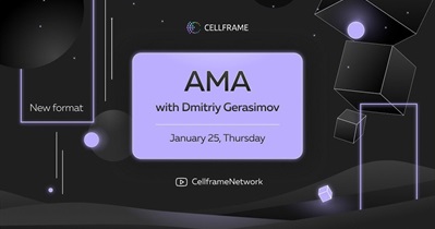 Cellframe to Hold Live Stream on YouTube on January 25th