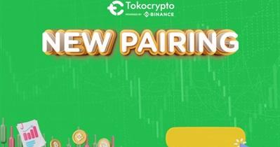 New AERGO/USDT Trading Pair on Tokocrypto