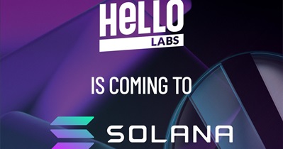 HELLO Labs to Be Integrated With Solana
