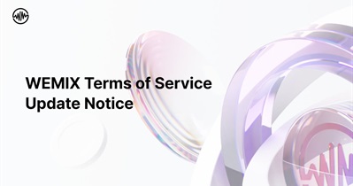Wemix Token to Update Terms of Service
