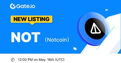 Notcoin to Be Listed on Gate.io on May 16th