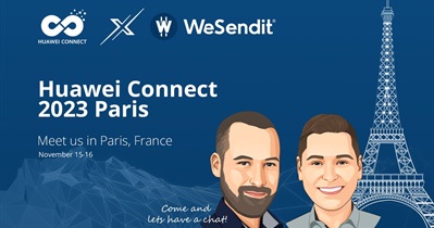 WeSendit to Participate in Huawei Connect in Paris on November 15th