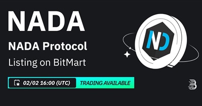 NADA Protocol Token to Be Listed on BitMart on February 2nd