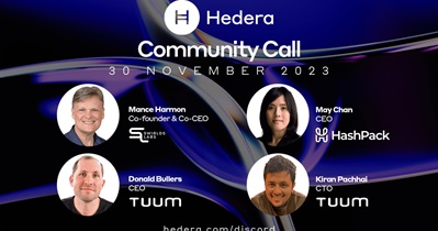 Hedera обсудит развитие проекта с сообществом 30 ноября