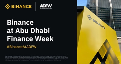 Binance Coin to Participate in Abu Dhabi Finance Week in Abu Dhabi on November 27th