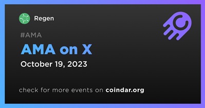 Regen to Hold AMA on X on October 19th