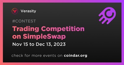 Verasity to Host Trading Competition on SimpleSwap