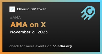 Etherisc DIP Token to Hold AMA on X on November 21st