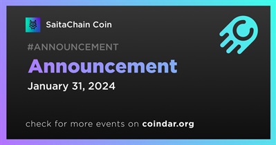 SaitaChain Coin to Make Announcement on January 31st
