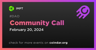 IMPT to Host Community Call on February 20th