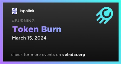 Ispolink to Hold Token Burn on March 15th