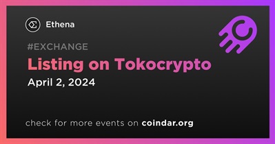 Ethena to Be Listed on Tokocrypto on April 2nd