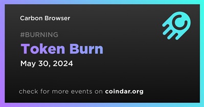 Carbon Browser to Hold Token Burn on May 30th