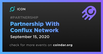 Partnership With Conflux Network