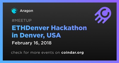 ETHDenver Hackathon in Denver, USA